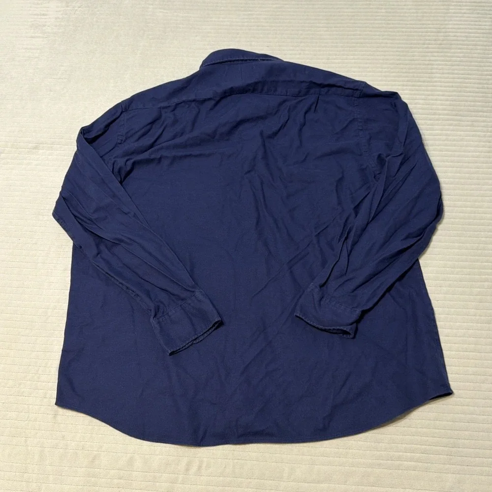 Charles Tyrwhitt Dress Shirt Non Iron classic Fit Heavy Cotton Men's Sz. 2XL